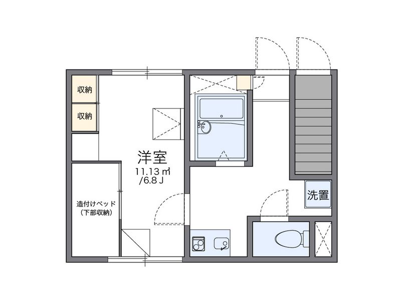 レオパレスＨＯＰＥ 間取図