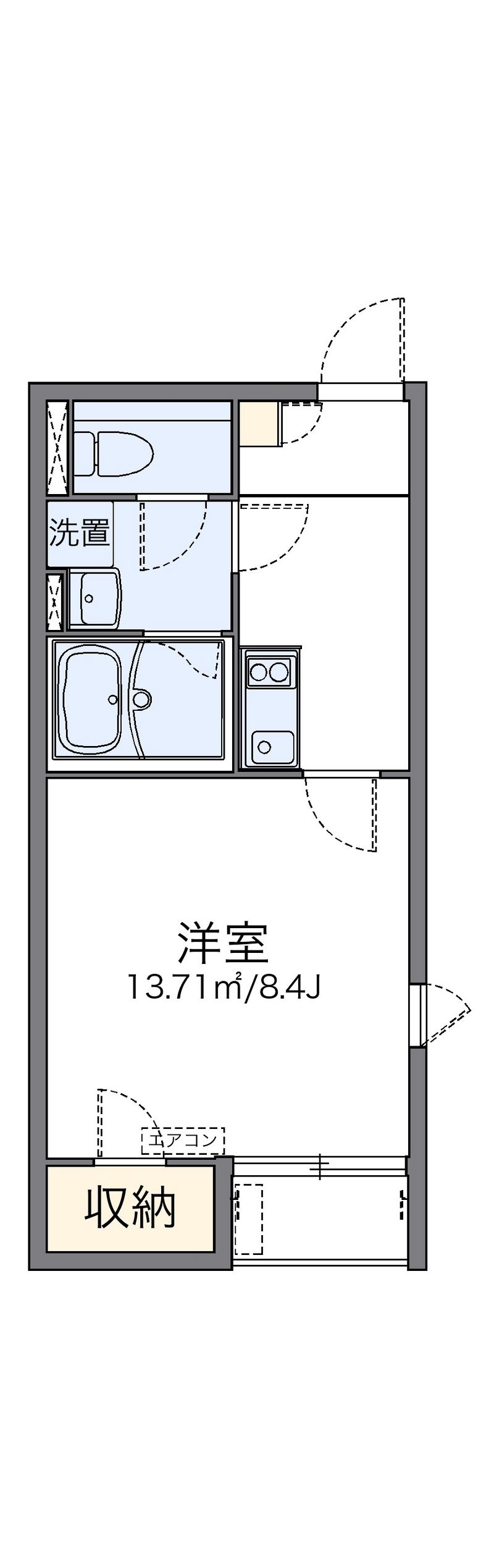 レオネクスト円明寺丘 間取図