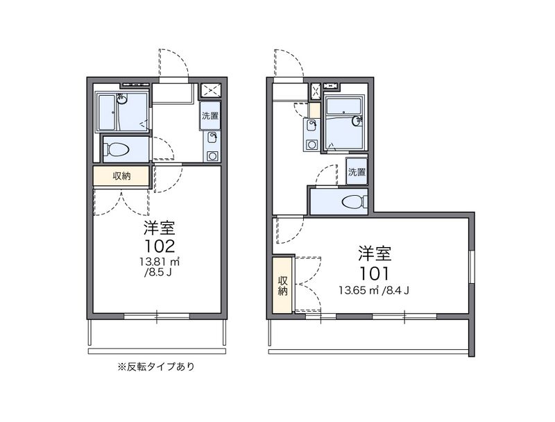 レオパレスＨＩＲＡＴＡＰａｒｔⅡ 間取図