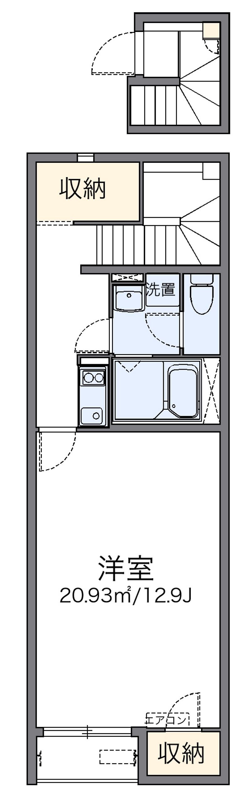 レオネクストアリエッタ 間取図