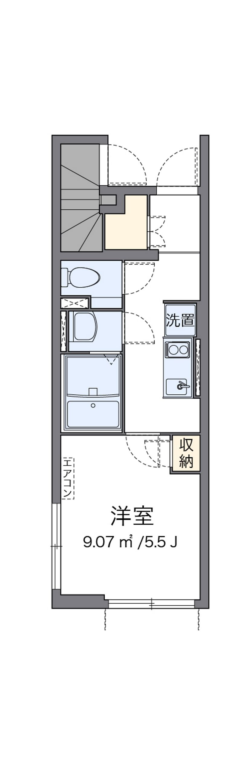 クレイノ明大前 間取り
