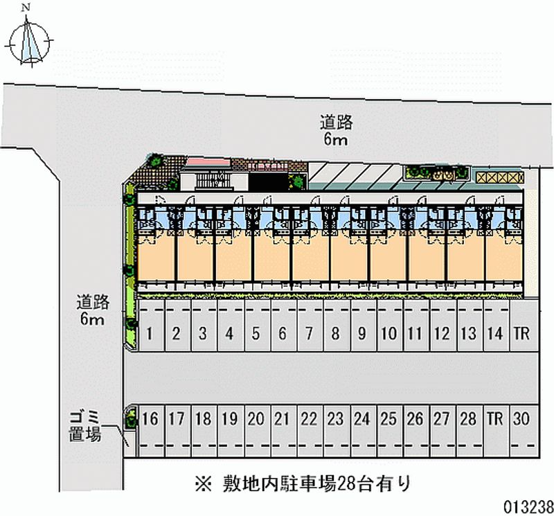 13238月租停車場