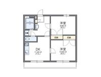 レオパレス翼Ⅲ 間取り図