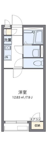 クレイノセディ今里 間取り図