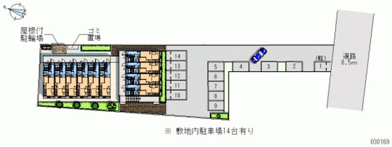 レオパレスＬｏｖｅ　Ｓｅａ 月極駐車場