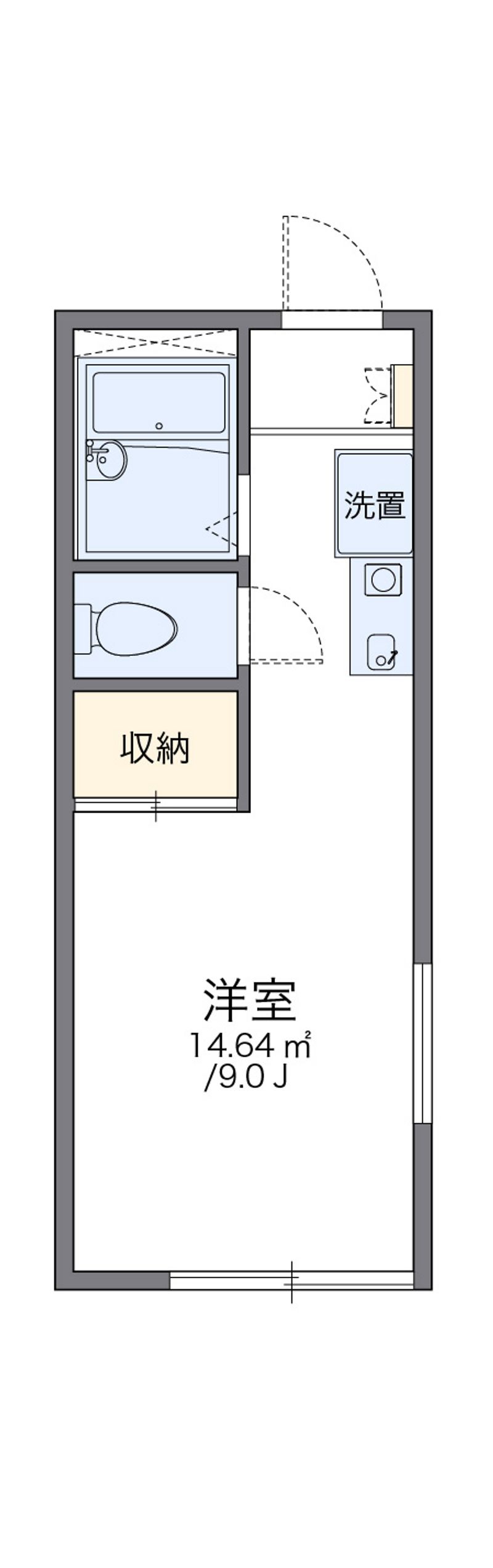 レオパレスＭＯＲＩ 間取り