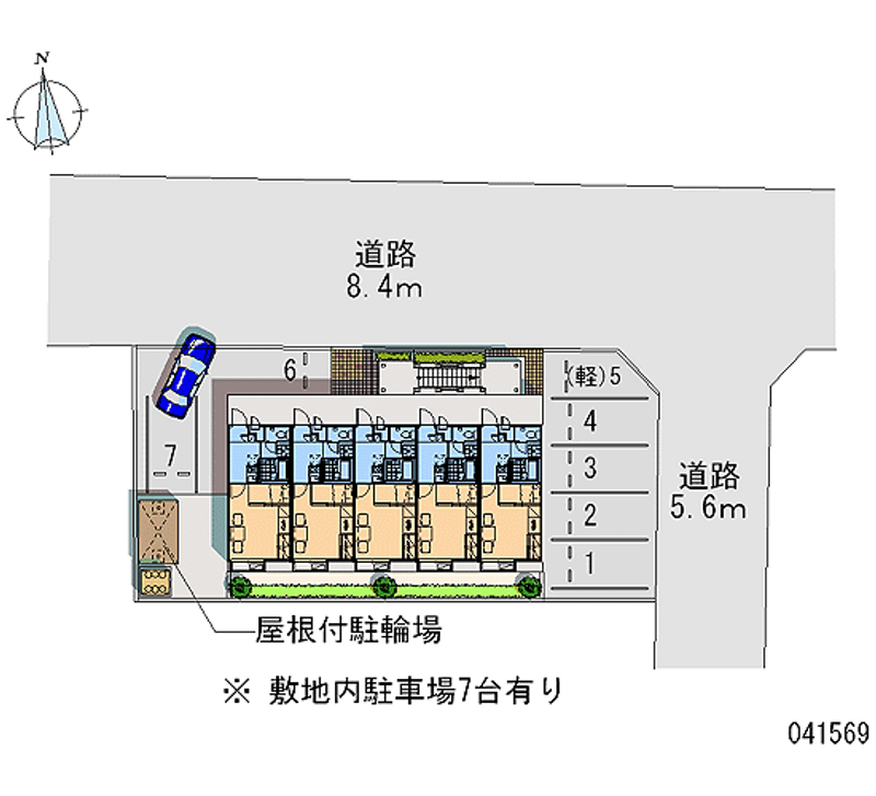 41569 Monthly parking lot