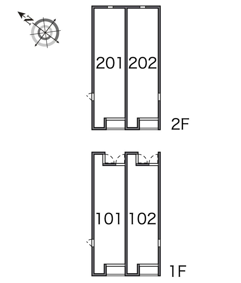 レオネクスト和泉アベニールⅡ 間取配置図