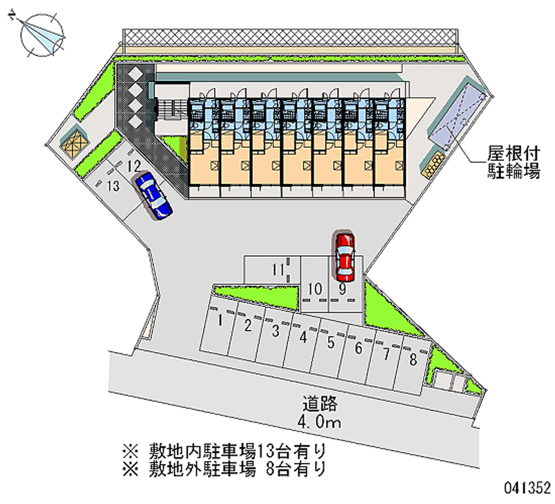 41352 Monthly parking lot