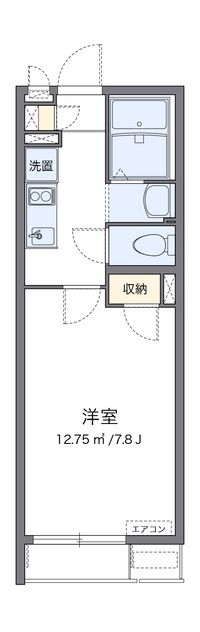 クレイノＫエクセル 間取り図