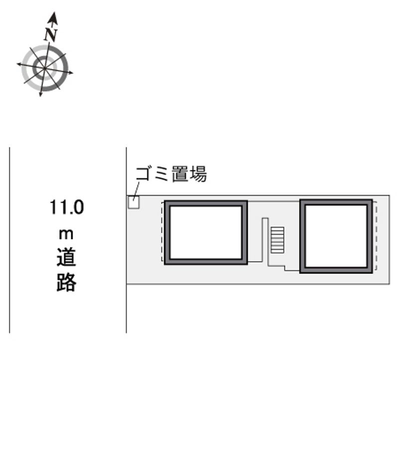 レオパレススリーエース 配置図