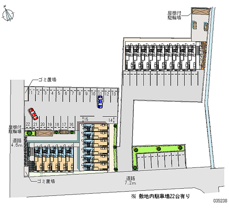 35238月租停车场