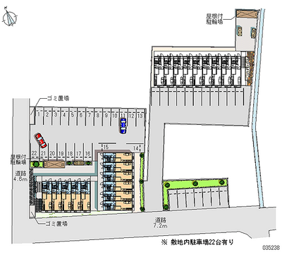 35238 Monthly parking lot