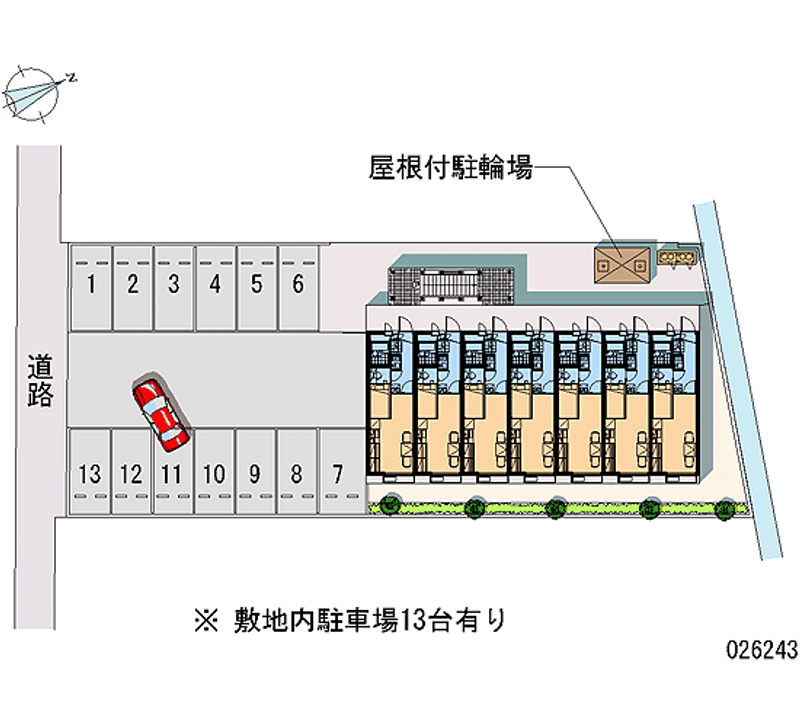 26243 bãi đậu xe hàng tháng