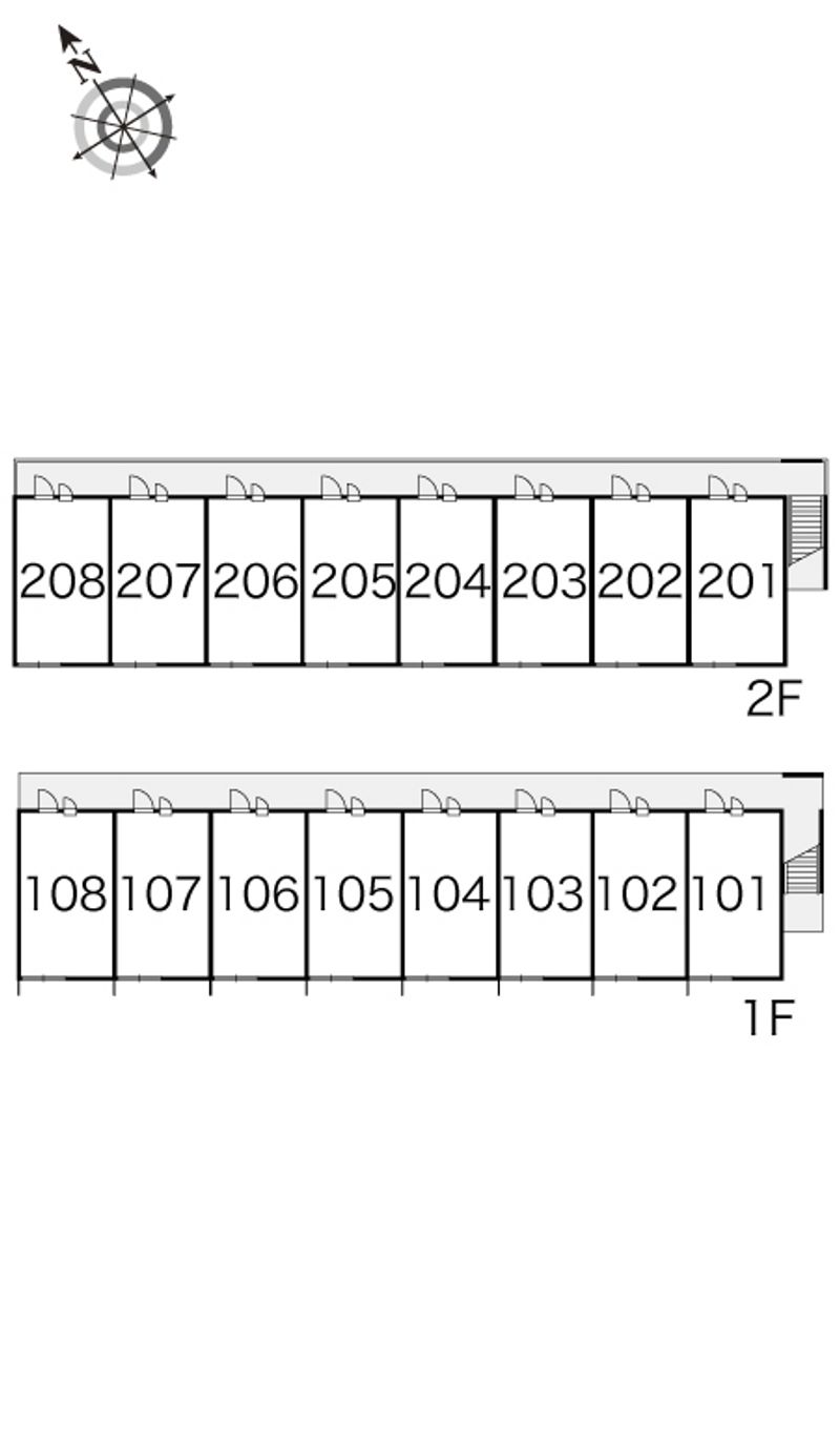 leopalace Hikari Floor plan layout diagram
