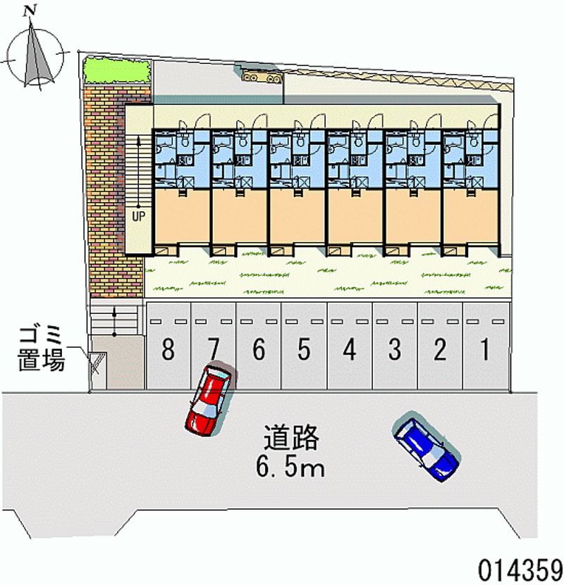 レオパレス上飯田 月極駐車場