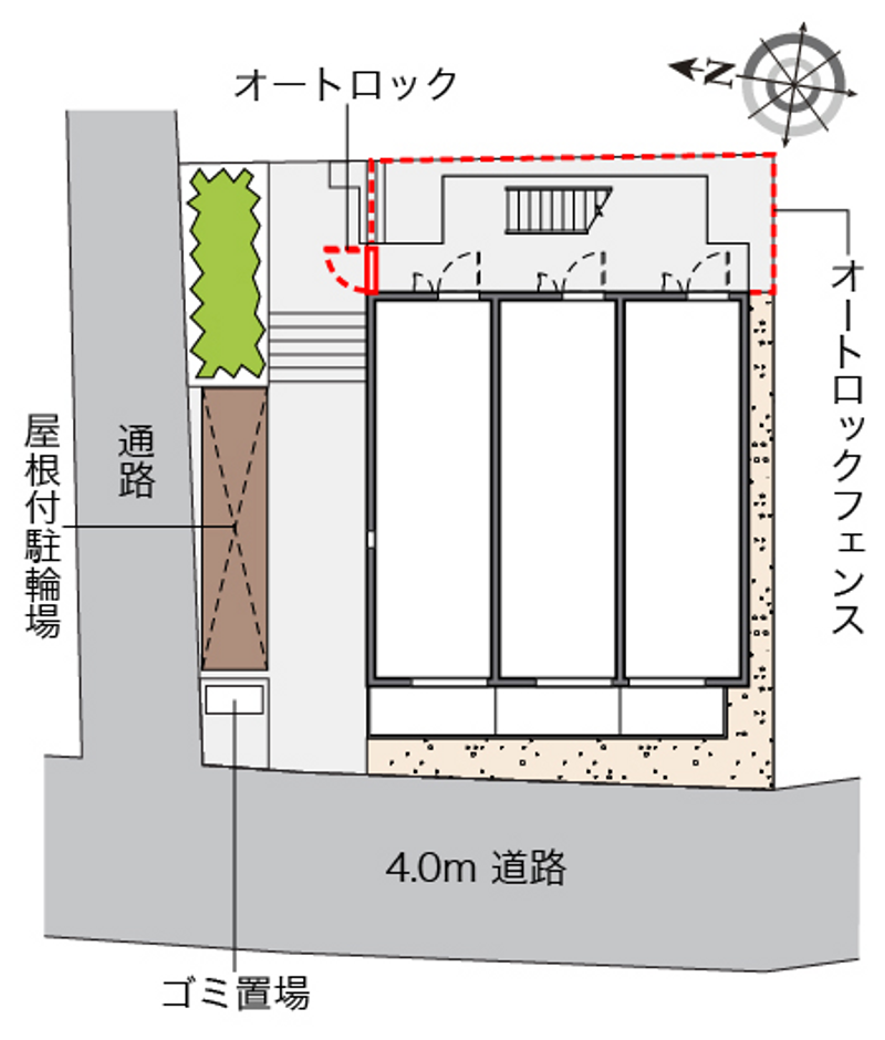 レオネクスト彰 配置図