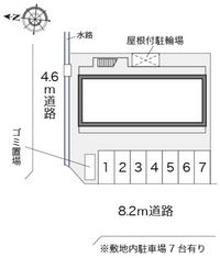 レオパレスクレベール 駐車場