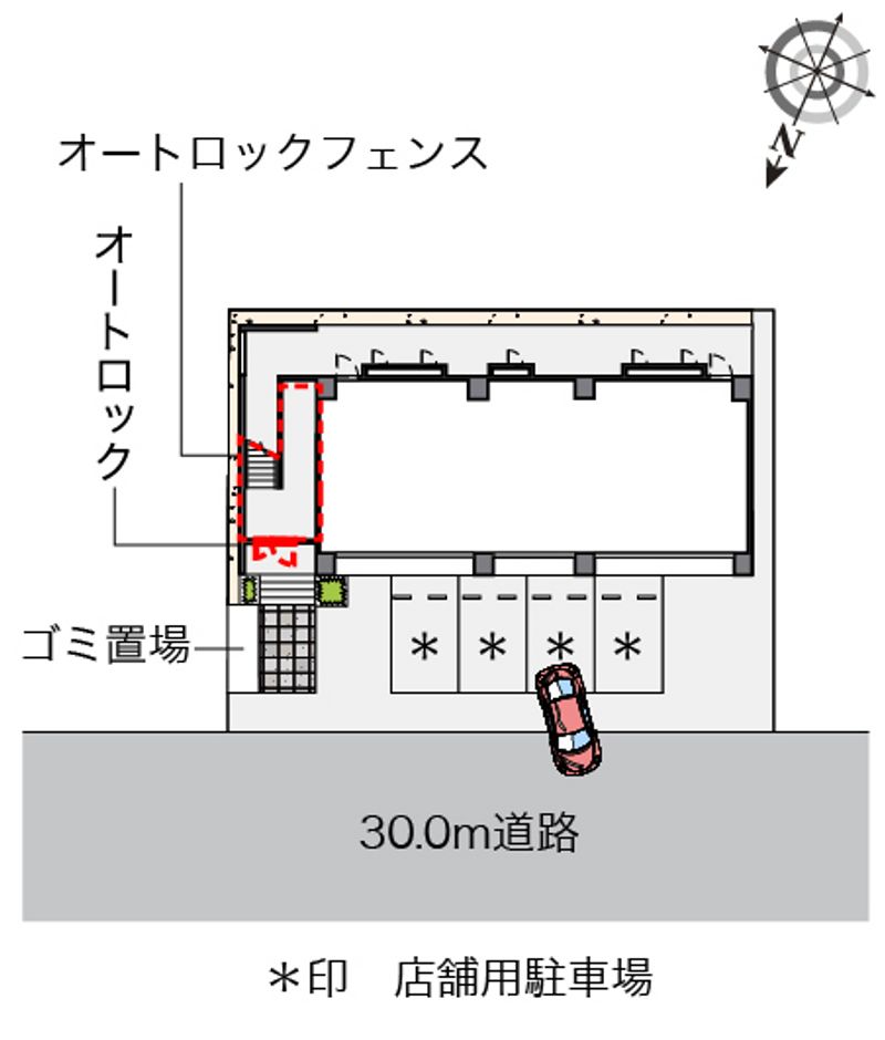 レオネクストまさと 配置図