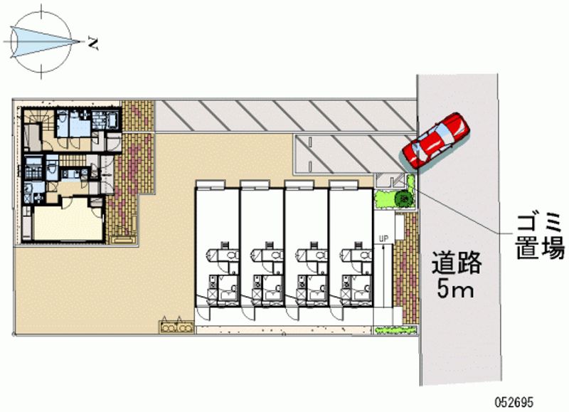 レオネクストサンルーチェ三鷹Ⅱ 区画図