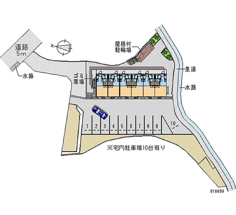 10690月租停車場