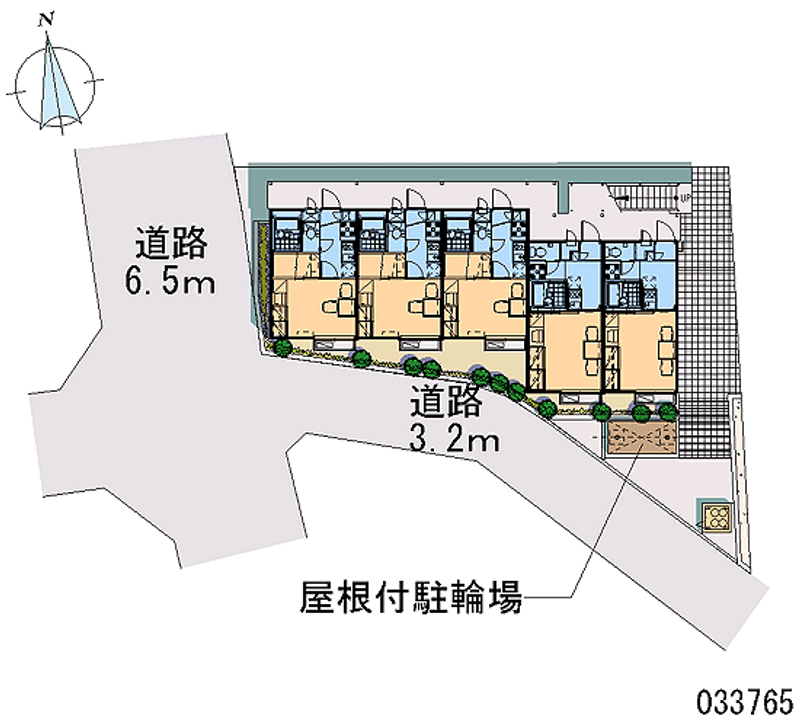 レオパレス泉 区画図