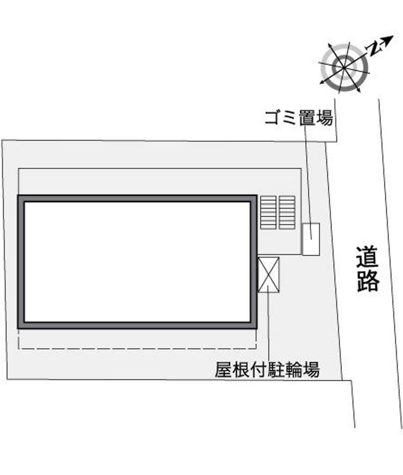 レオパレスあけぼの 配置図