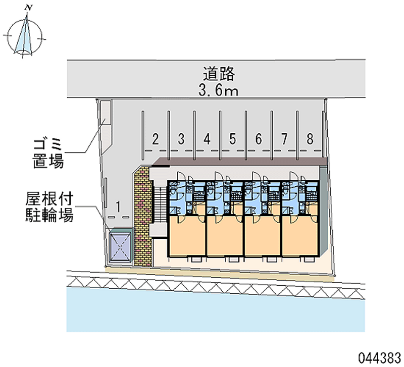 44383月租停车场