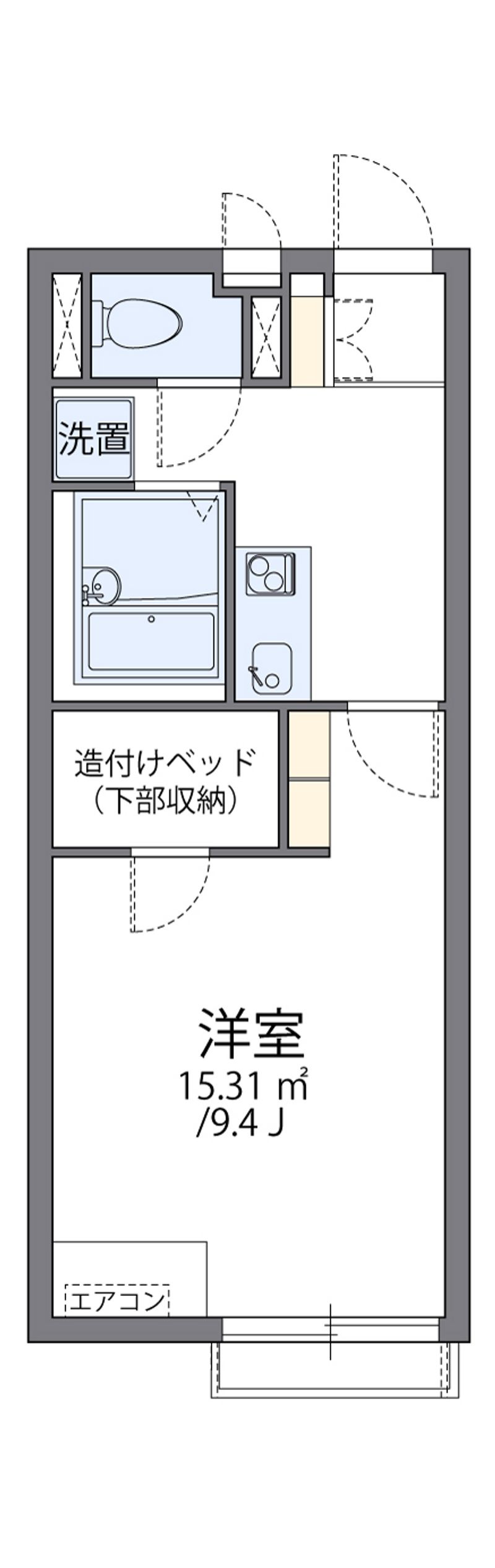 レオネクスト学園前 間取図