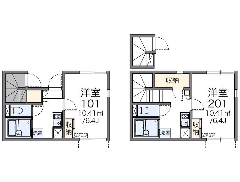 レオネクストエスポワールＴ　Ⅳ 間取図