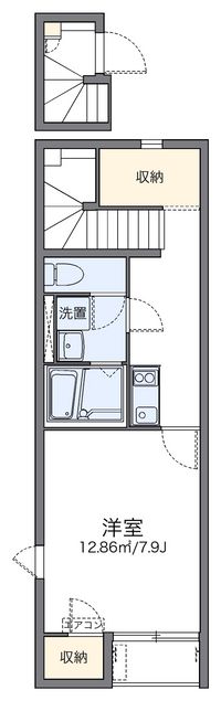 レオネクストルーエ 間取り図