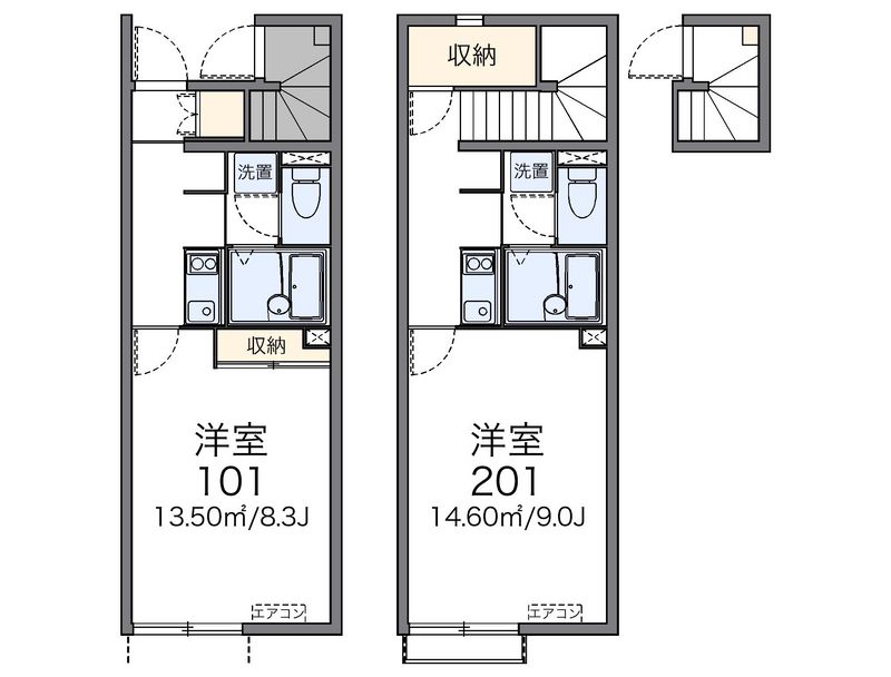 レオネクストＴｏｍａⅡ 間取図