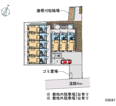 38547 Monthly parking lot