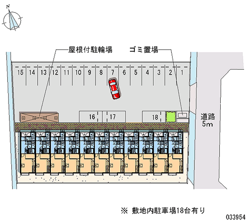 33954 Monthly parking lot