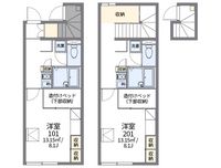 レオパレスサラン　アージュ 間取り図