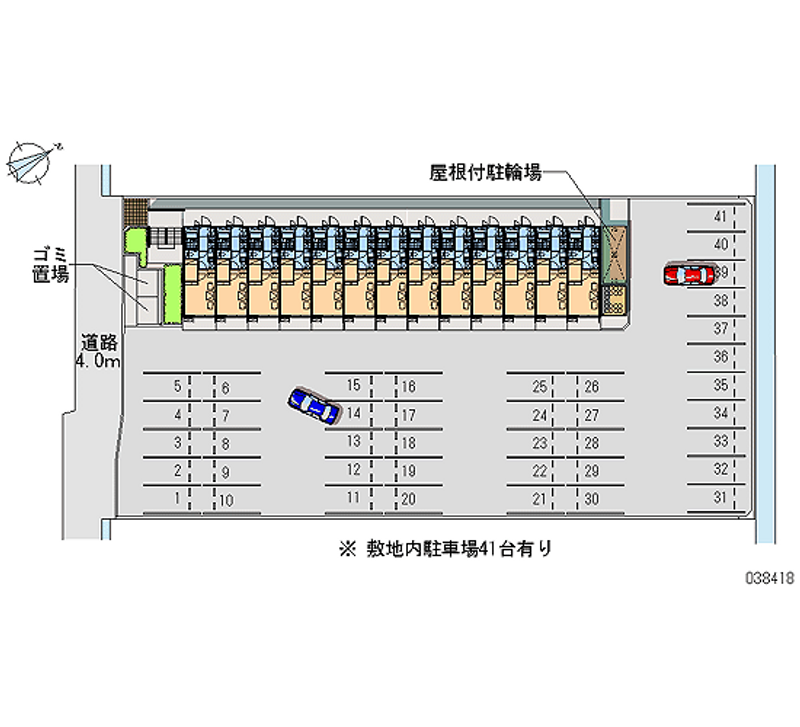 38418 bãi đậu xe hàng tháng