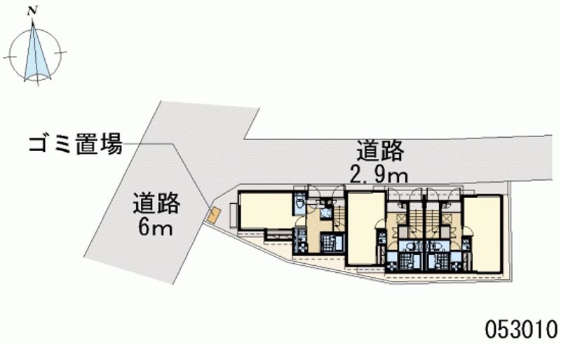 レオネクストタフィー　サーフ 区画図
