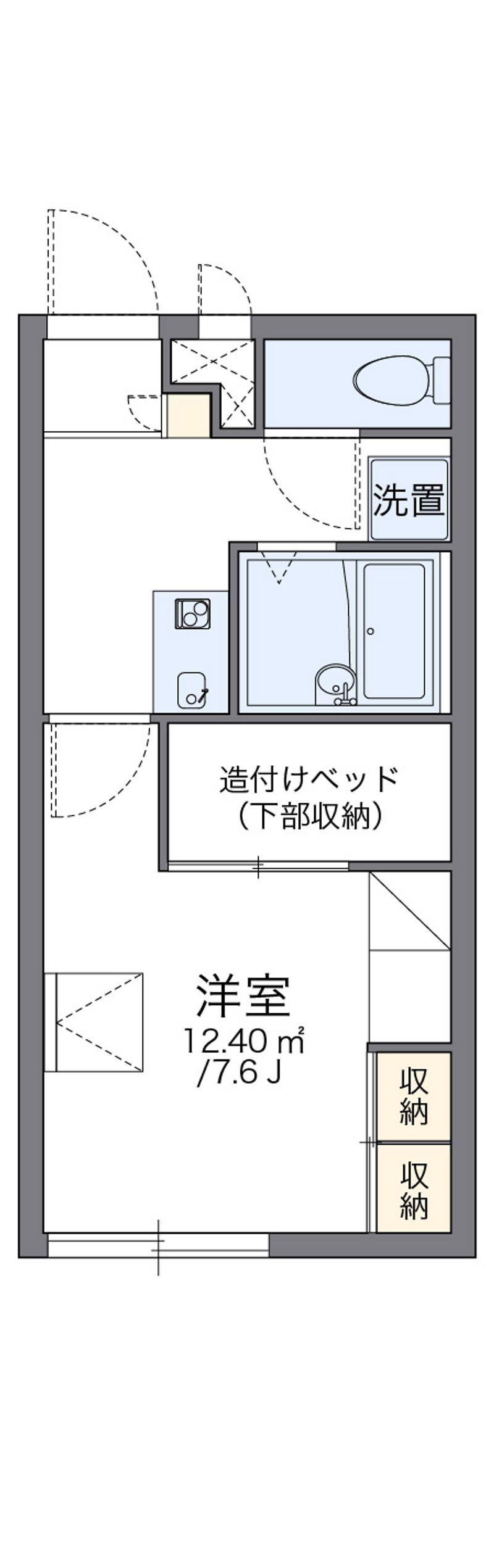 レオパレスＳＵＮＵＲＵＭＡ 間取図