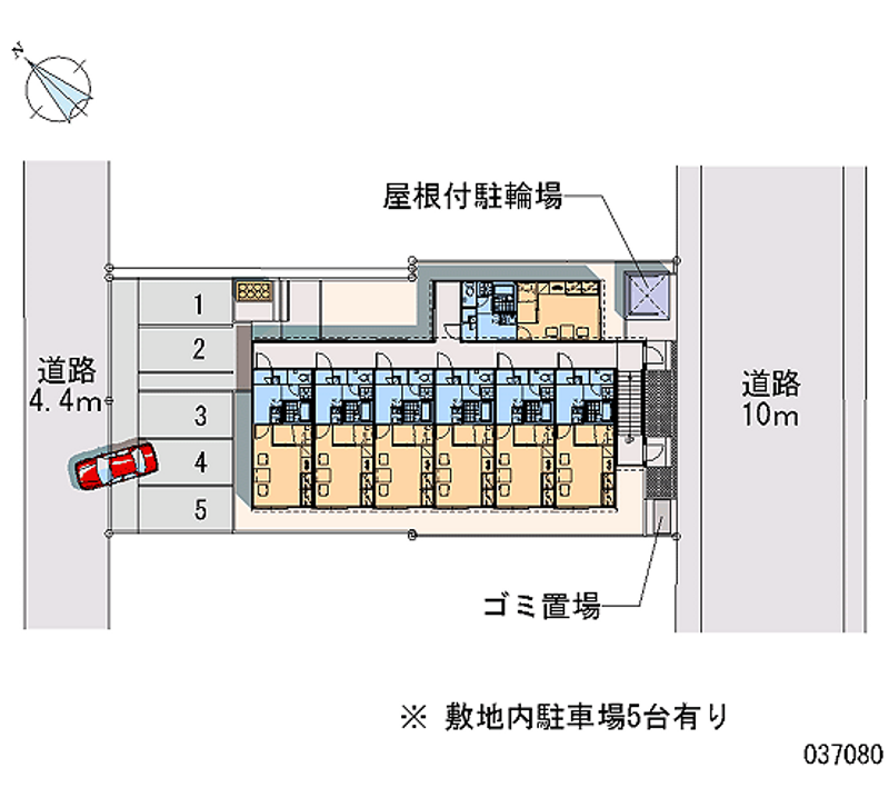 レオパレスライトガーデン 月極駐車場