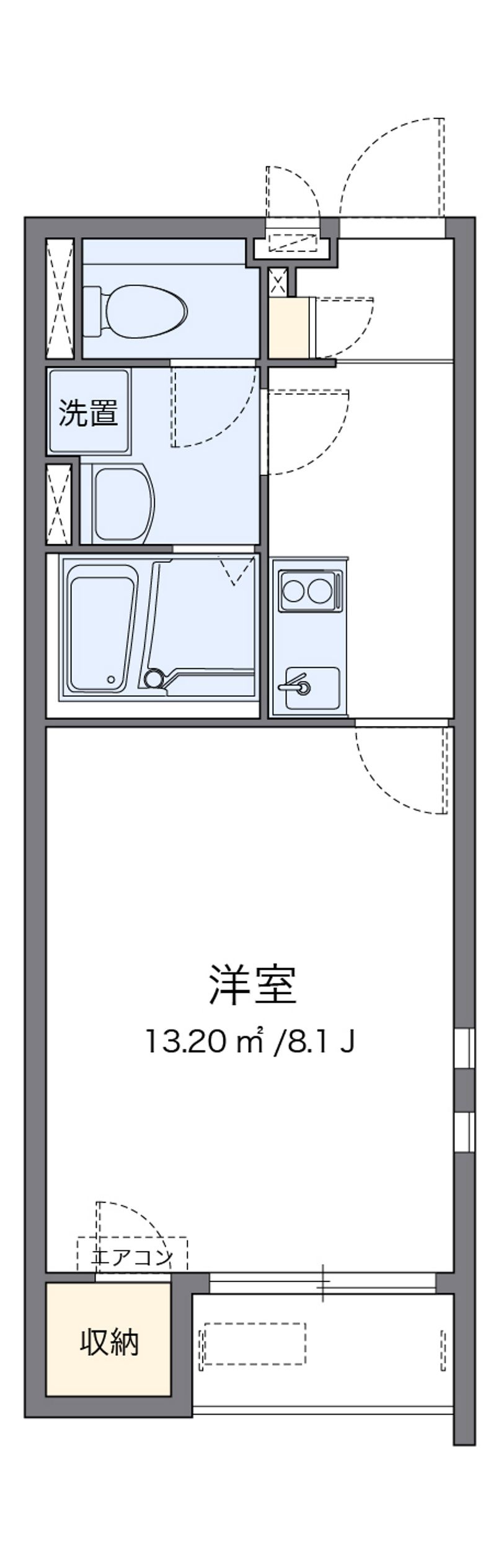 クレイノルーチェⅥ 間取図