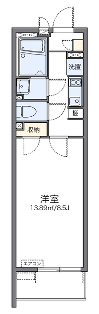 レオネクスト港北 間取り図