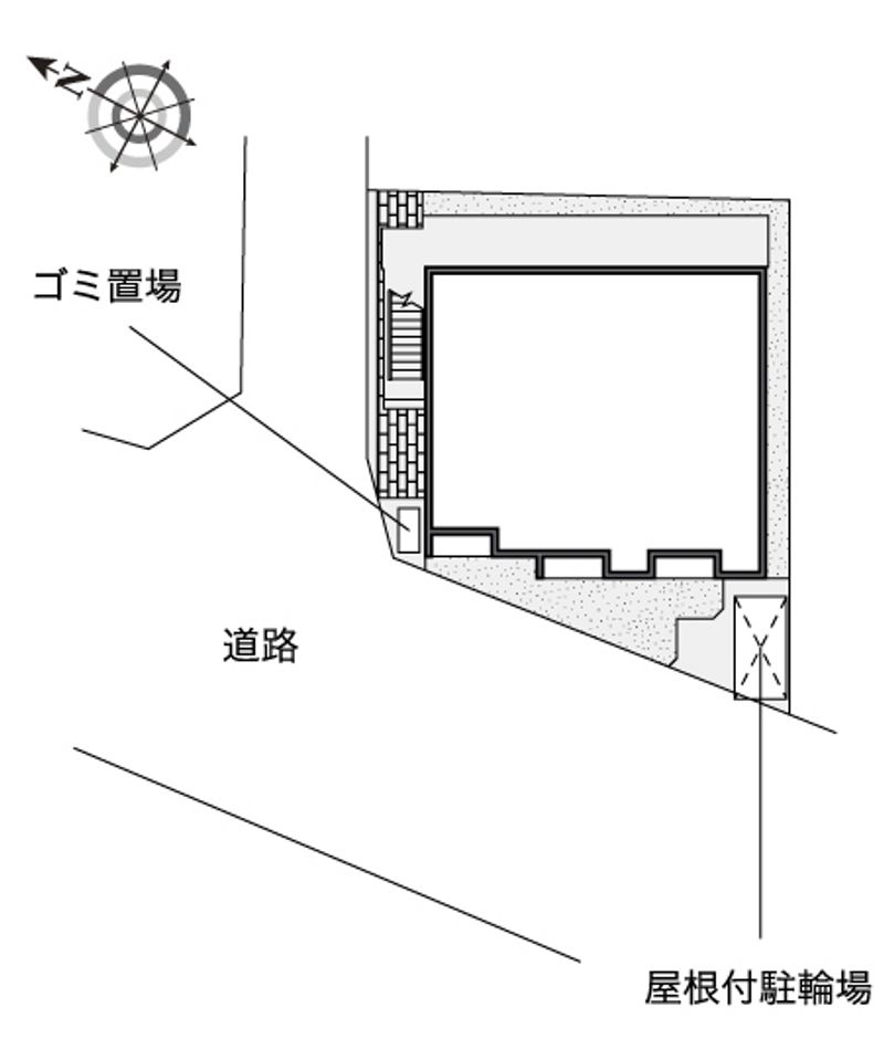 レオネクストウィステリア沖野上 配置図
