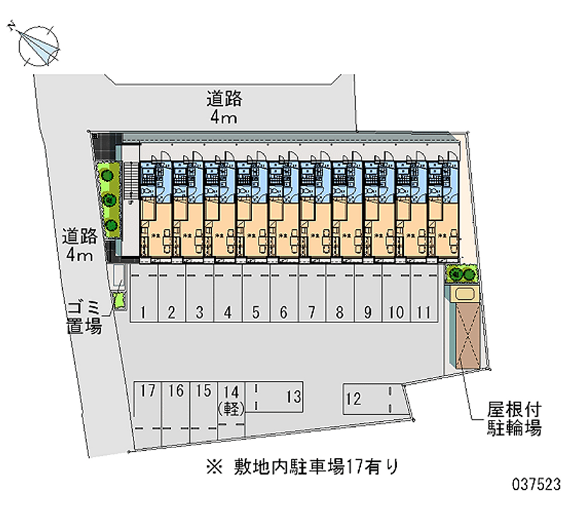 37523月租停车场