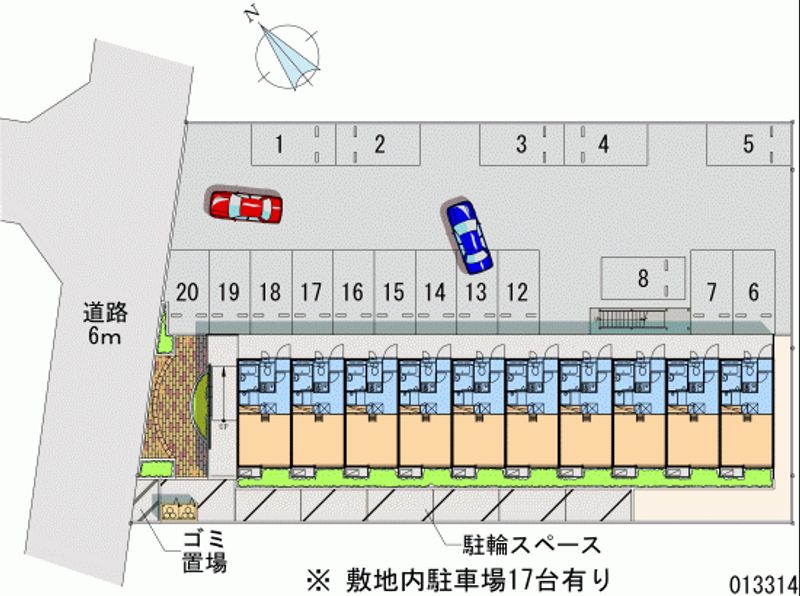 13314月租停车场