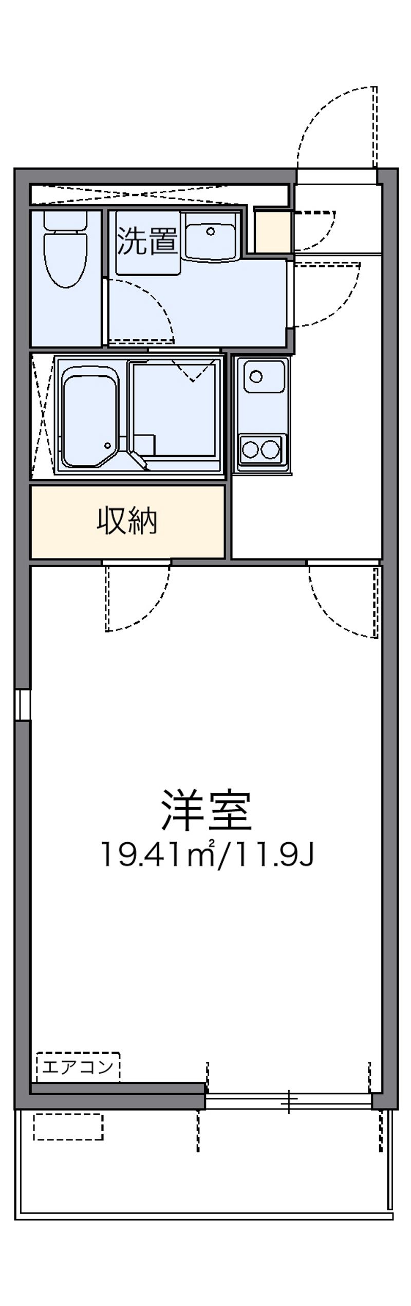 レオネクストモンテチェルキオ 間取図
