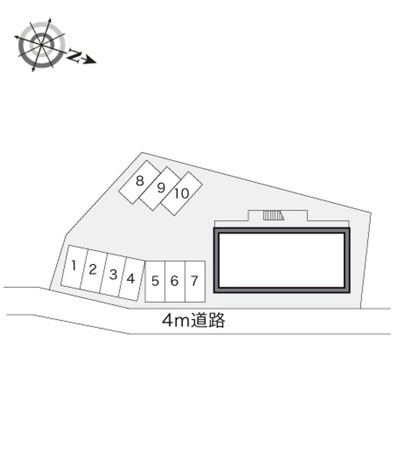 レオパレスシーサイド 駐車場