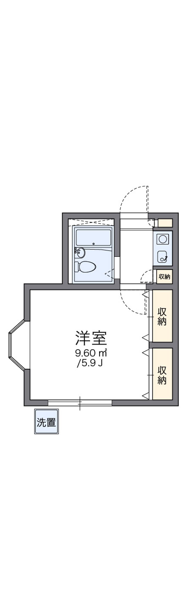leopalace Sagamihara Dai1 Floor plan