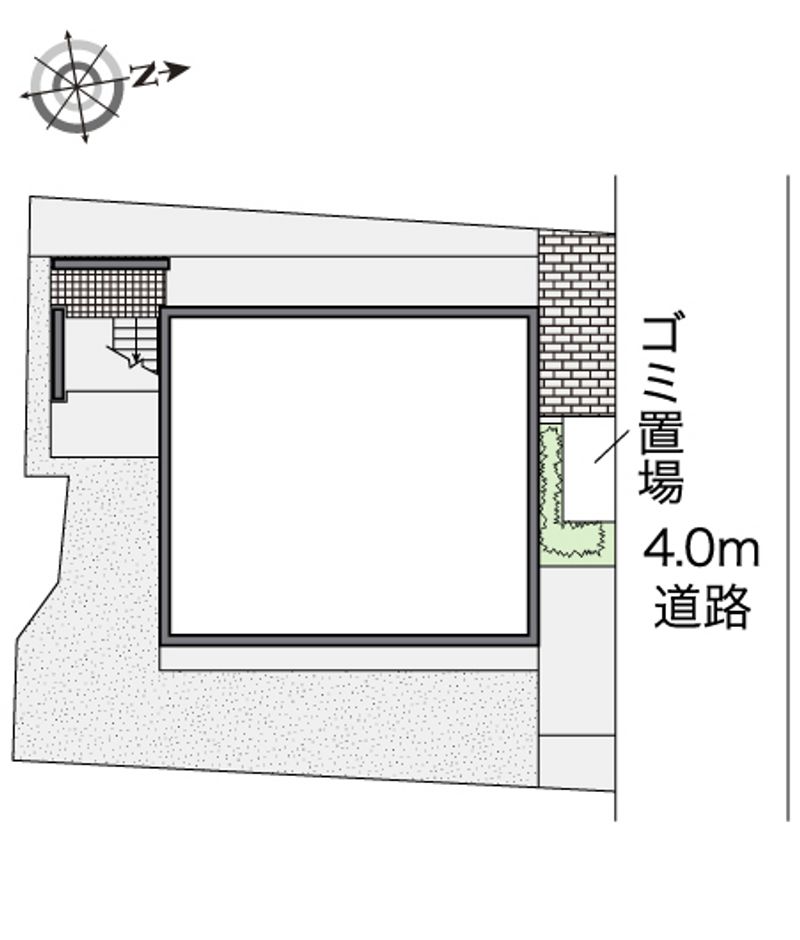 レオパレス宮前 配置図