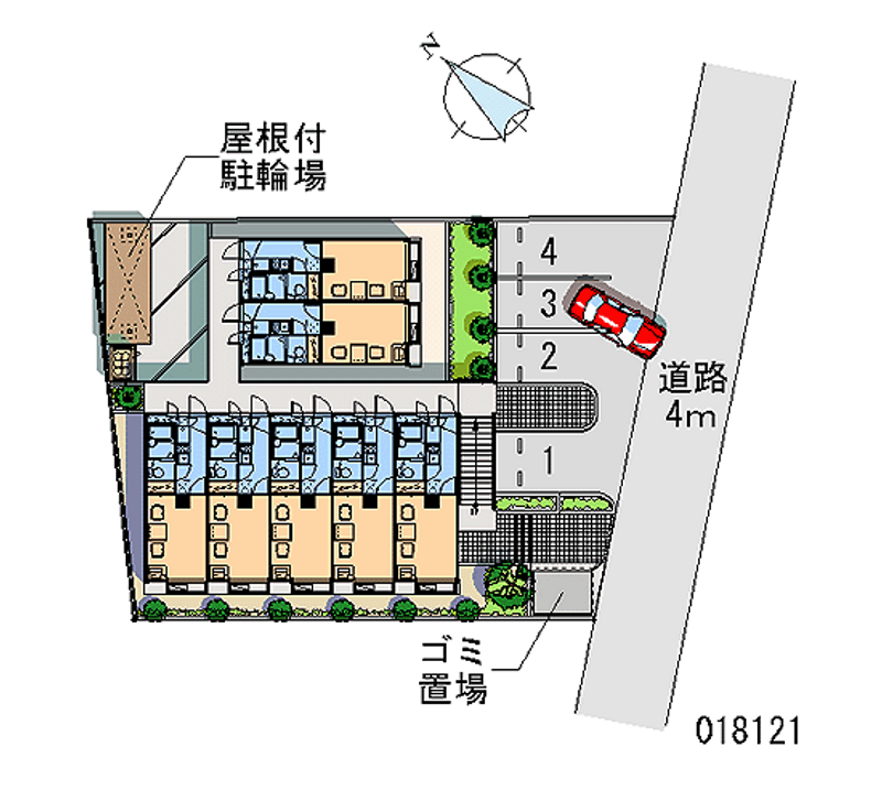 18121月租停车场