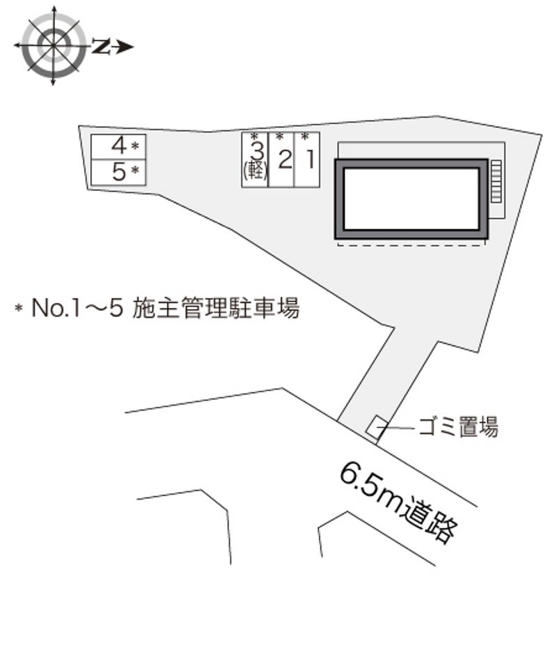 レオパレスＥＬＡＮⅢ 配置図